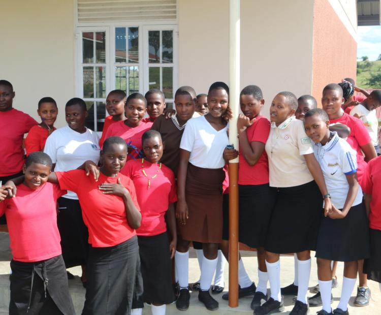 Smiling, but informed. These girls had just concluded a school outreach session on sexual and reproductive health and rights, including how to identify abuse, where to report it, and how to protect themselves. Every conversation like this helps equip them not only with knowledge, but with the courage to speak, act, and protect their futures.